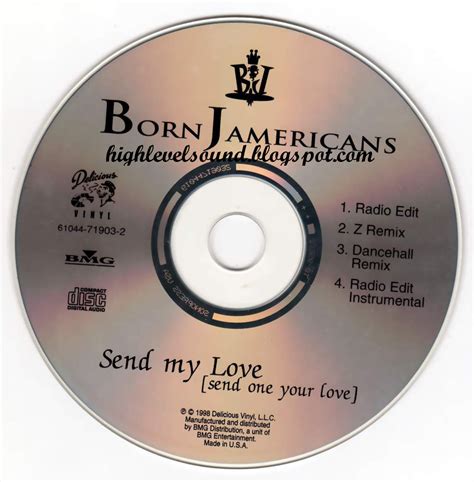 highest level of music: Born Jamericans - Send My Love (Send One Your ...