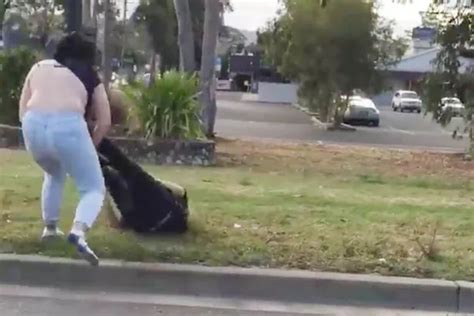 Two Women Have Bizarre Road Rage Brawl Where They Rip Each Others