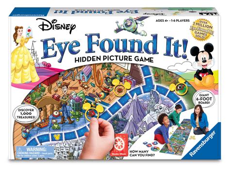 Eye Found It! Disney Hidden Picture Game - Board Game Barrister