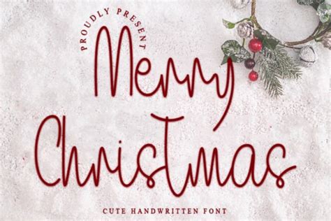 Merry Christmas Font - Font Canyon