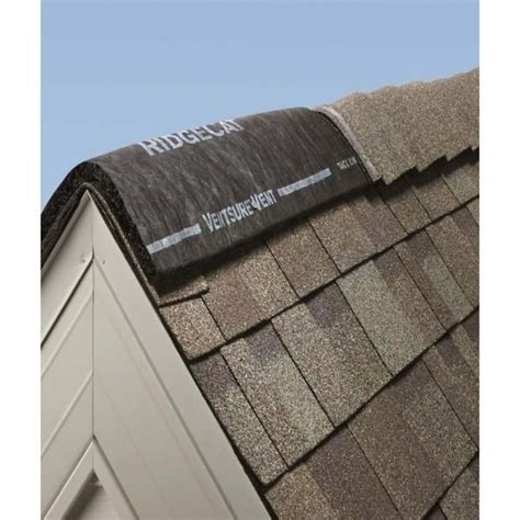 Owens Corning Ventsure 11 In X 240 In Ridgecat Rolled Ridge Vent In Black With Nails Rcat11n