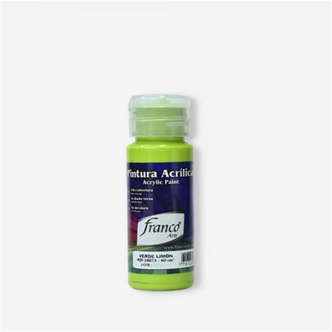 Pintura acrílica Verde Limón - Franco Química