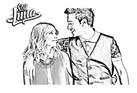 Coloriage De Soy Luna Pour Enfants Coloriages De Soy Luna Imprimer