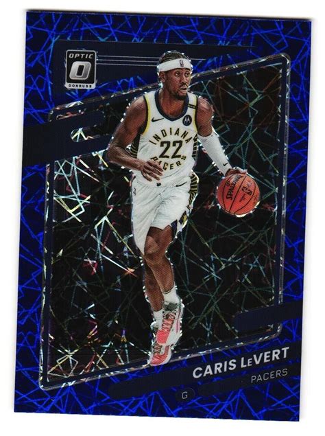 Panini Donruss Optic Blue Velocity Prizm Caris Levert For