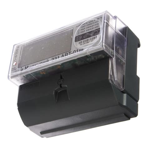 Электросчетчик Меркурий-231 ART-01Ш 5-60А 230/400В многотарифный на din ...