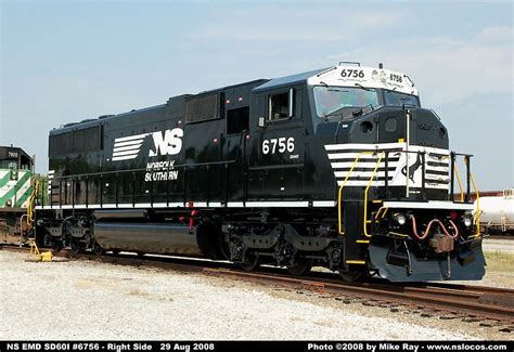 Ns Locomotive Detail Photos Emd Sd60i 6756