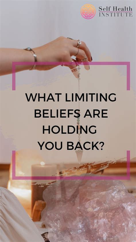 Dont Let Limiting Beliefs Hold You Back Any Longer Its Important You Identify Those Beliefs