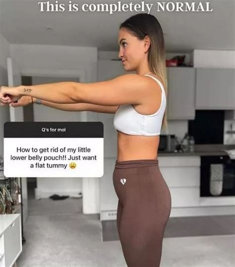 Fitness Guru Flaunts Natural Belly Saying Its Normal To Have A Tummy