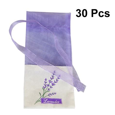 30Pcs Lege Zakjes Zak Bloem Afdrukken Geur Lavende Grandado