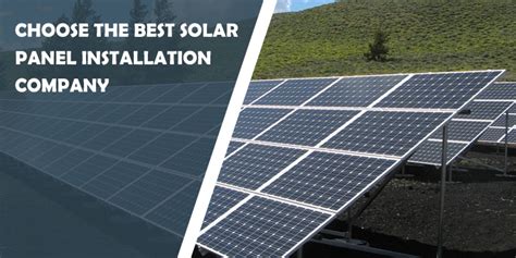 How To Choose The Best Solar Panel Installation Company WP Pluginsify