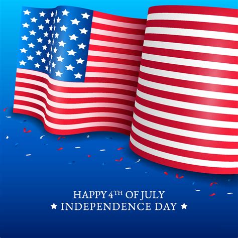 4th of July American Flag Background 2380064 Vector Art at Vecteezy