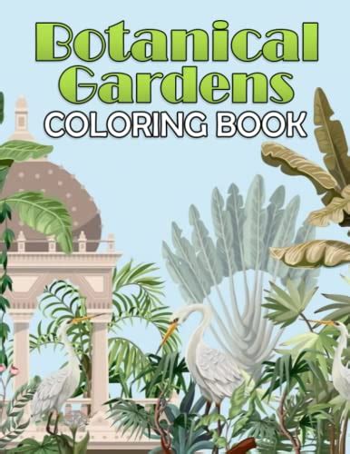 Botanical Gardens Coloring Book 30 Coloring Book For Adults Adult