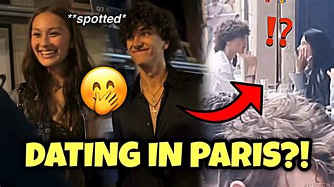 Gavin Casalegno And Lola Tung Were Spotted Dating In Paris Youtube