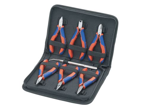 SET 7 PIEZAS ALICATES PINZAS DE PRECICION PARA ELECTRONICA KNIPEX