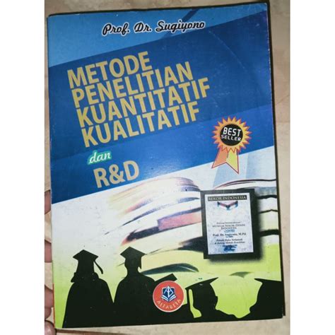 Jual Buku Prof Dr Sugiyono Metode Penelitian Kuantitatif Kualitatif