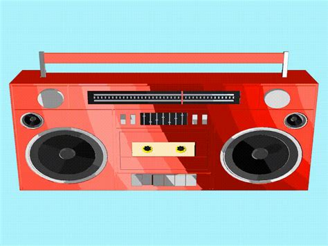 Boombox Animation 2 By Bandİt Desİgn On Dribbble