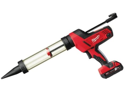 Milwaukee C18pcg400 18v 400ml Caulking Gun With 1x 20ah Battery In