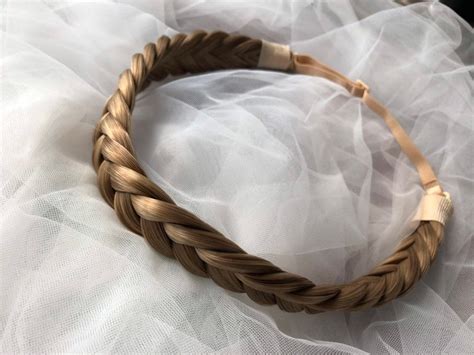 Sunset Blonde Boho Wedding Headband Mixed Honey Blonde Etsy