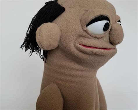 Naked Body Puppet Fun Bald Man Hand Puppet For A Playful And