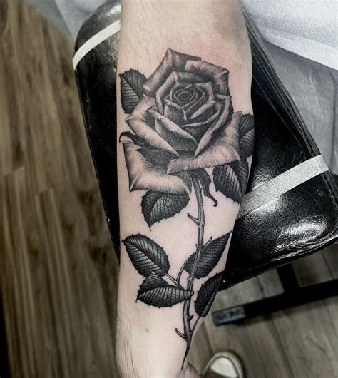 White Rose by Josh Nichols. Resurrection Tattoo - Austin, TX : r/tattoos