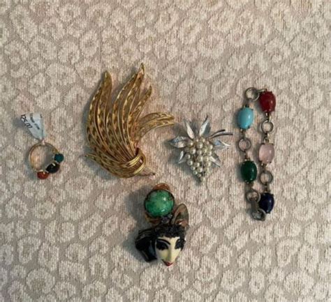 Trifari Monet Costume Jewelry Lot Vintage Ebay