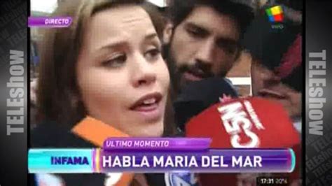 María Del Mar Cuello Molar Matías Alé Tuvo Un Pico De Estrés El