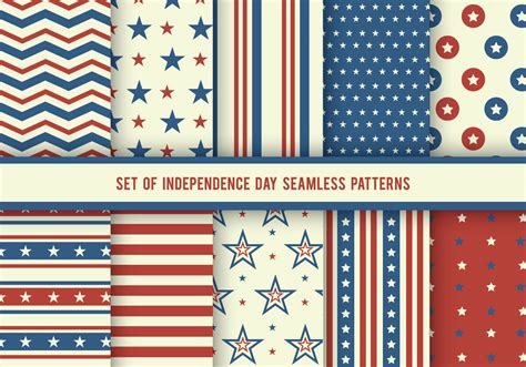 Independence Day USA Patterns Vector 165066 Vector Art at Vecteezy