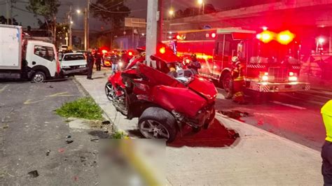 Hombre Pierde La Pierna Tras Chocar Un Camaro A Gran Velocidad Su