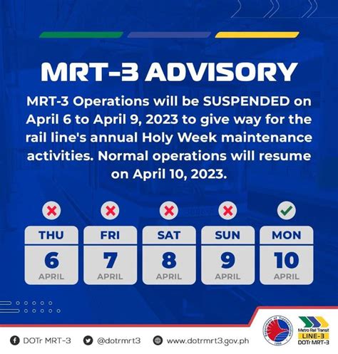 Mrt Lrt To Suspend Operations During Holy Week Holidays Abs Cbn News