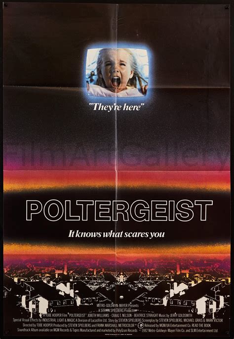 Poltergeist Movie Poster | 1 Sheet (27x41) Original Vintage Movie Poster