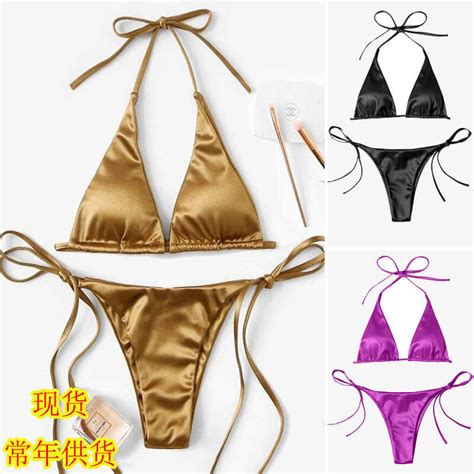 Bagong Sexy Beach Set Bikini Fashion Split Swimsuit Shopee