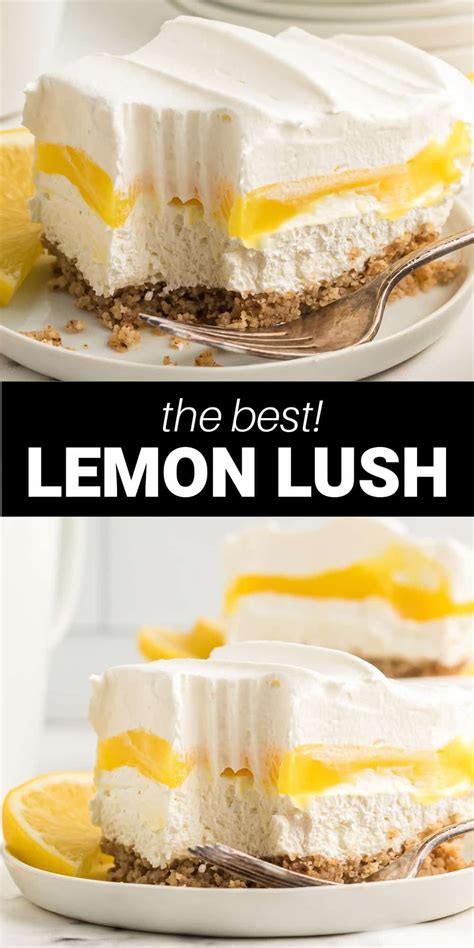 The Best Lemon Lush Cheesecake Recipe Ever