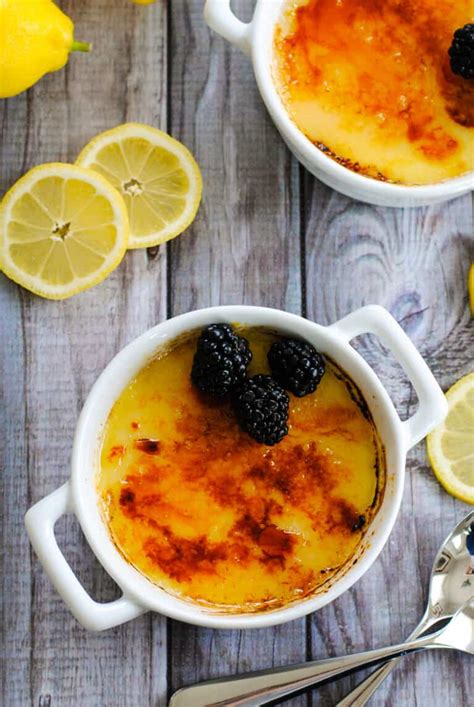 Lemon Creme Brulee Foxes Love Lemons