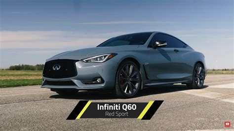 2022 Infiniti Q60 Red Sport Drags Chevy Camaro Lt1 And Its Not That