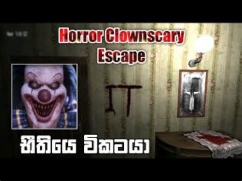 It Horror Clown Scary Escape Offline Horror Game Sinhala Yaka