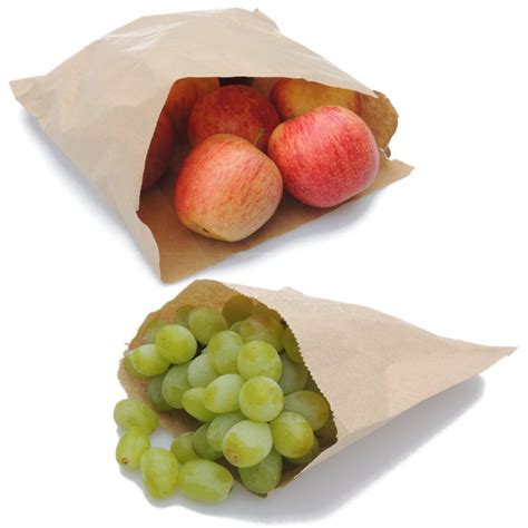 Sacs sachet en Papier Kraft Brun pour Bijoux Fruit Légumes 0 5 kilos