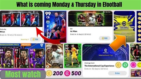 What Is Coming Tomorrow And Next Thursday In Efootball Mobile New