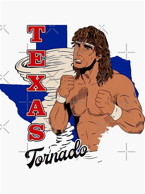 "Texas Tornado Kerry Von Erich" Sticker for Sale by JonThill | Redbubble