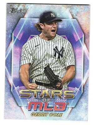 2023 Topps Series 1 Gerrit Cole Stars Of MLB SMLB 30 New York Yankees