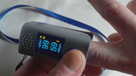 OLED Finger Puls Oximeter Mobiles Messgerät - YouTube