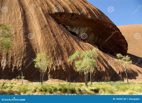 Sacred Site On Uluru Australia Editorial Stock Photo Image Of