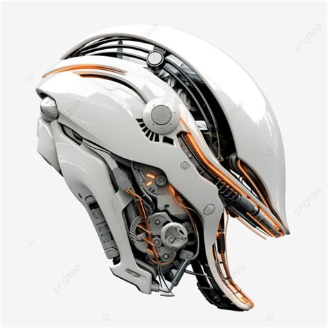 Casco Futurista Cyber Punk Con Ai Generativa PNG Futurista Casco