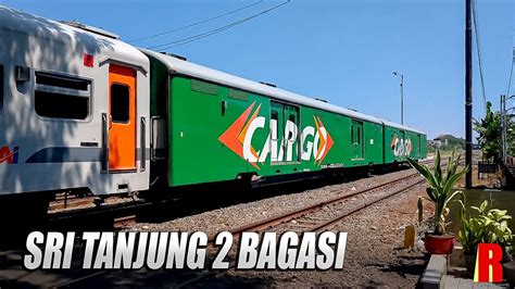 Kereta Api Sri Tanjung Bawa Gerbong Bagasi Lagi Moment Ka