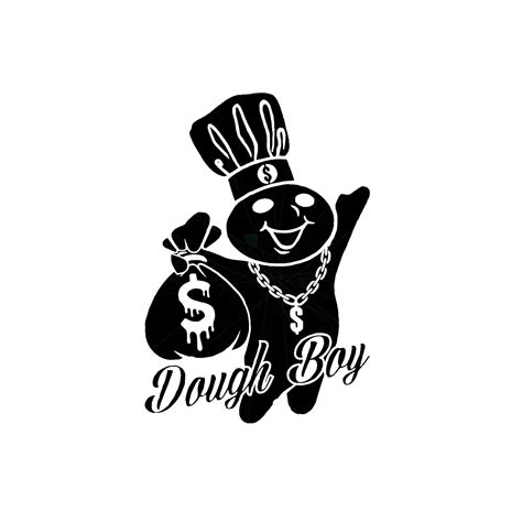 Dough Boy Decal With Or Without Double Layer Etsy