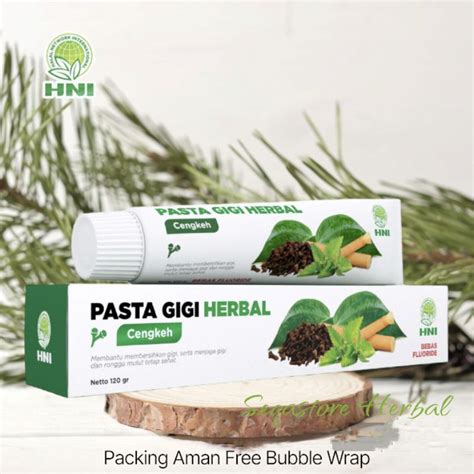 Jual Pasta Gigi Herbal Cengkeh HNI HPAI Isi 120 Gr Tanpa Fluoride