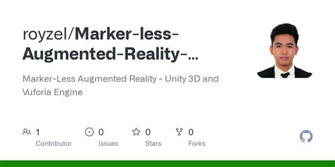 Github Royzel Marker Less Augmented Reality Unity And Vuforia Marker