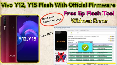 Vivo Y Y Flashing Free Tool Official File Dead Boot Restart On