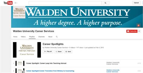 Walden University Walden University Career Services