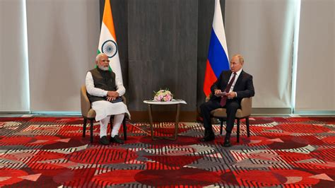 India S Modi Tells Putin Now Is Not A Time For War The Moscow Times