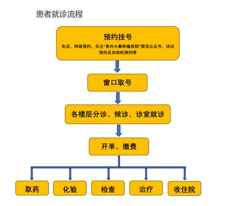 患者就诊流程 就诊指南 贵州大秦肿瘤医院官网 肿瘤防治哪里去大秦医院更专业